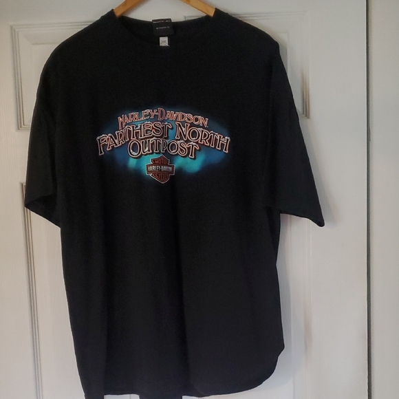 Harley-Davidson Farthest North Outpost Tee - Black - Picture 2 of 6